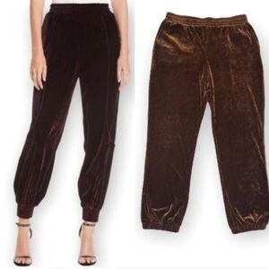 7 For All Mankind Valour Jogger Pants Chocolate Brown Size Small